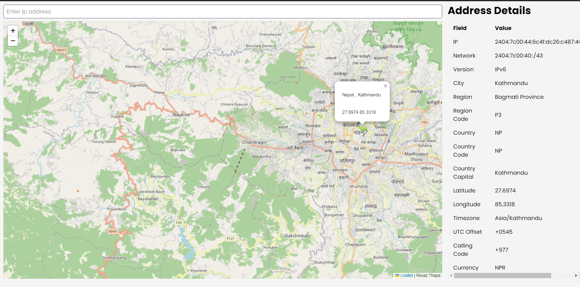 IP Address Finder